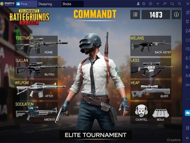 PUBG Elite Commando Weapons Collection